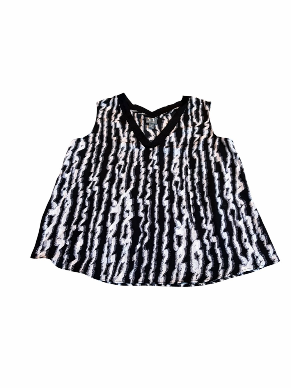 WORTHINGTON semi-sheer dressy tank